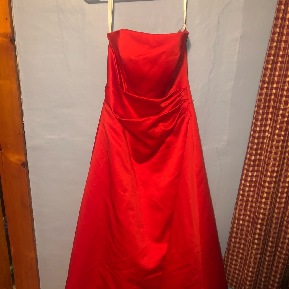 Red dress